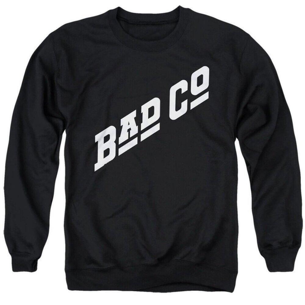 Bad Company Logo Rock Band Sweatshirt Classic Music Lover CrewPullover